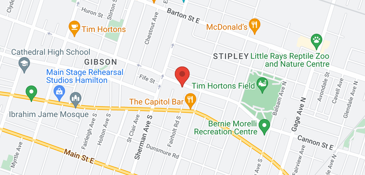map of 740 Cannon Street E